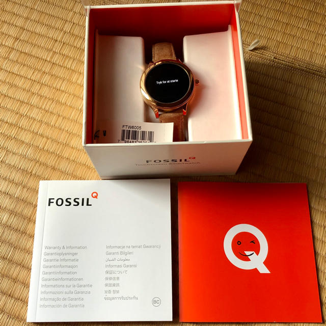 FOSSIL(フォッシル)q ventureスマートウォッチ FTW6005