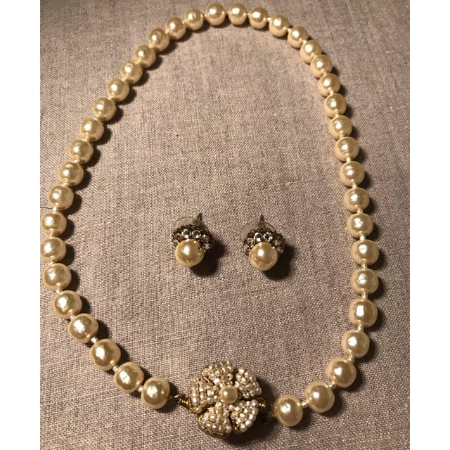 ミリアムハスケル MIRIAM HASKELL ネックレス\u0026ピアス セット