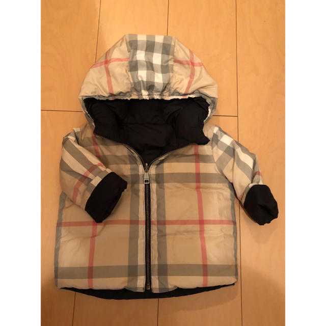 BURBERRY(バーバリー)のバーバリー ダウンジャケット キッズ/ベビー/マタニティのベビー服(~85cm)(ジャケット/コート)の商品写真