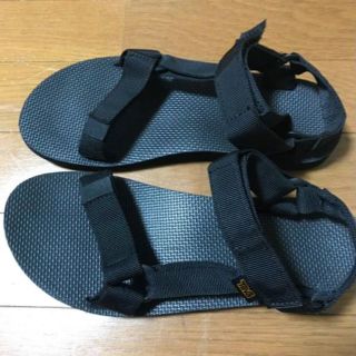 テバ(Teva)の[美品]TEVA サンダル ユニバーサルアーバン ブラック 26.0cm テバ(サンダル)