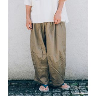 is-ness 18AW BALLOON EZ PANTS-