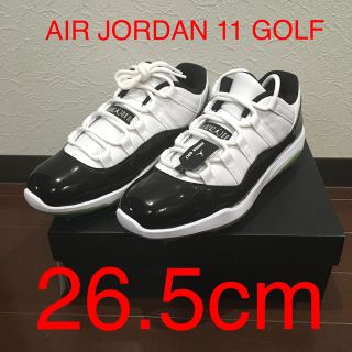 ナイキ(NIKE)の【新品】NIKE AIR JORDAN 11 GOLF(シューズ)