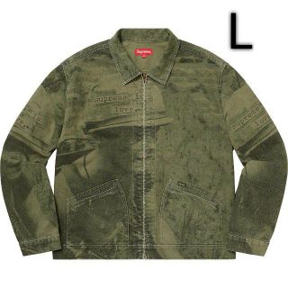 シュプリーム(Supreme)のLサイズ Supreme Is Love Denim Work Jacket(Gジャン/デニムジャケット)