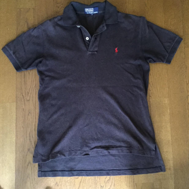 POLO RALPH LAUREN(ポロラルフローレン)のポロラルフローレン ポロシャツ 黒 キッズ/ベビー/マタニティのキッズ服男の子用(90cm~)(Tシャツ/カットソー)の商品写真