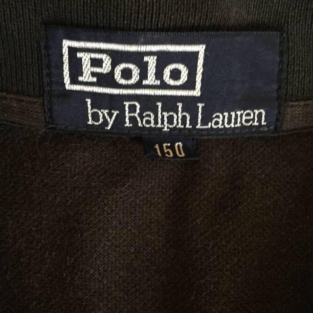 POLO RALPH LAUREN(ポロラルフローレン)のポロラルフローレン ポロシャツ 黒 キッズ/ベビー/マタニティのキッズ服男の子用(90cm~)(Tシャツ/カットソー)の商品写真