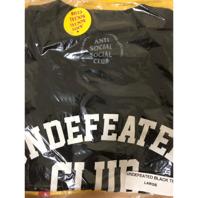 ANTI(アンチ)の【最新作】アンチソーシャルソーシャルクラブ Undefeated コラボ Tee メンズのトップス(Tシャツ/カットソー(半袖/袖なし))の商品写真