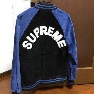 Supreme - supreme Suede Varsity Jacket M ブルゾンの通販 by hero's