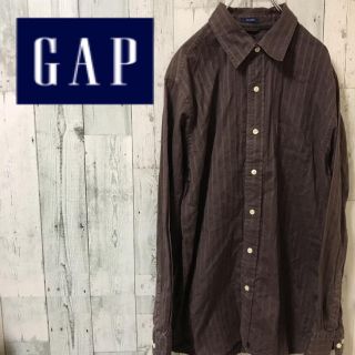 ギャップ(GAP)の美品！ オールドギャップ 長袖 シャツ GAP ビッグサイズ(シャツ)