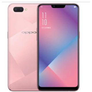 アンドロイド(ANDROID)の[新品未開封] SIMフリー OPPO R15 Neo ピンク デュアルSIM(スマートフォン本体)