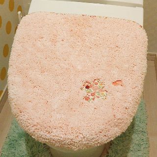 ニトリ(ニトリ)のあいさま専用✩.*˚ニトリ トイレフタカバー(トイレマット)