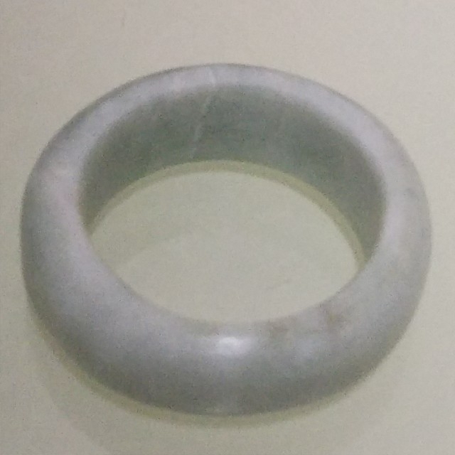 No.0279 硬玉翡翠の指輪 ◆ 糸魚川産 (薄い緑) ◆ 天然石 レディースのアクセサリー(リング(指輪))の商品写真