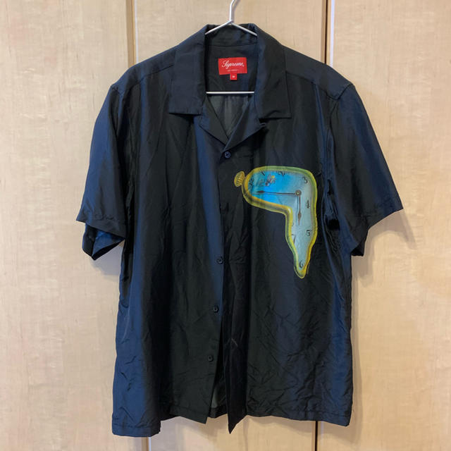 トップスsupreme persistence of memory shirt レーヨン