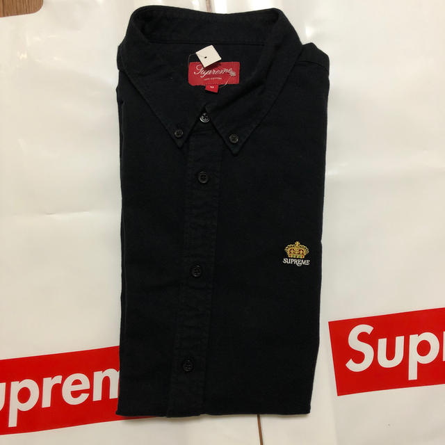 【Mサイズ送料込】Supreme Flannel Oxford Shirt