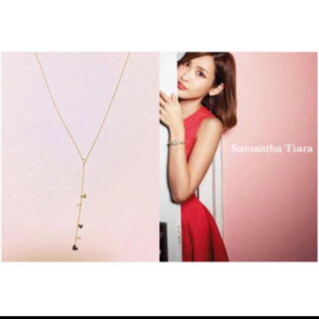 Samantha Tiara(サマンサティアラ)のSamantha tiara 紗栄子さんコラボ ハート ネックレス 箱付き レディースのアクセサリー(ネックレス)の商品写真