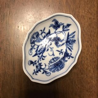 マイセン(MEISSEN)のマイセンブルーオニオン ミニオーバルディッシュ(食器)