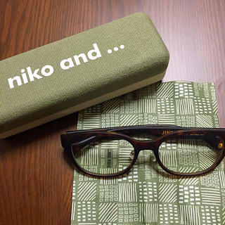 ニコアンド(niko and...)のniko and × jins 眼鏡(サングラス/メガネ)