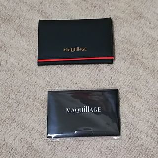 マキアージュ(MAQuillAGE)の【新品】MAQuillAGE あぶらとり紙 ミラー付ケース(ミラー)