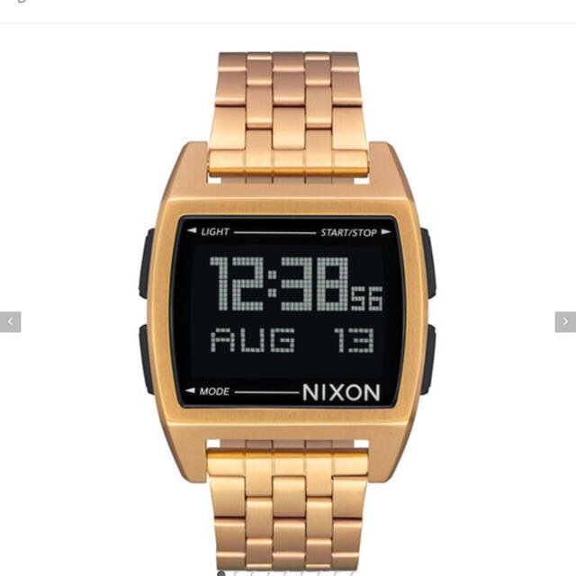 NIXON - NIXON MEN ALL GOLD BASE の通販 by rin's shop｜ニクソンならラクマ