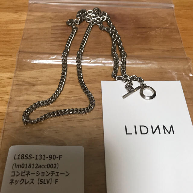 lidnm コンビネーションチェーンネックレス