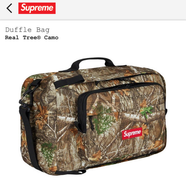 Supreme(シュプリーム)のsupreme duffel bag 2019FW メンズのバッグ(ボストンバッグ)の商品写真
