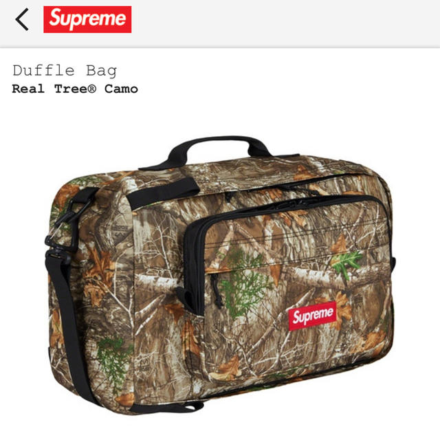 supreme duffel bag 2019FW