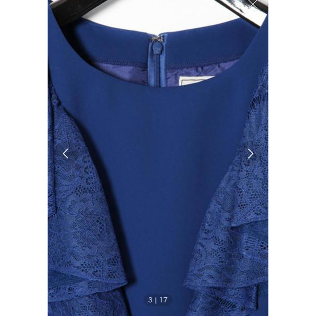 GRACE CONTINENTAL(グレースコンチネンタル)のグレースコンチネンタル ドレス ワンピース ビジュー 半袖 レディースのワンピース(ひざ丈ワンピース)の商品写真
