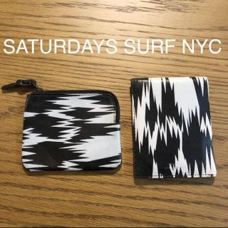 サタデーズサーフニューヨークシティー(SATURDAYS SURF NYC)のサタデーズサーフ レザーウォレット セット(折り財布)