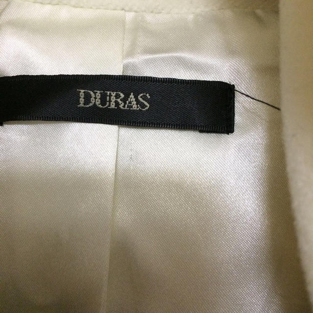 DURAS(デュラス)のDURAS☆ホワイトコート レディースのジャケット/アウター(ピーコート)の商品写真