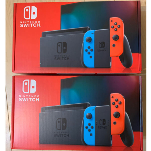 在庫有】 新品未開封２台 ネオンブルー/ネオンレッド Switch 新型