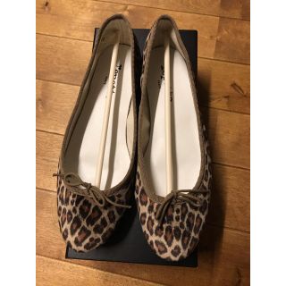 レペット(repetto)の専用♡新品未使用♡repettoレオパードバレエシューズ♡38(バレエシューズ)