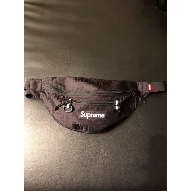 Supreme 19SS Waist Bag 黒 Shoulder Camo 1