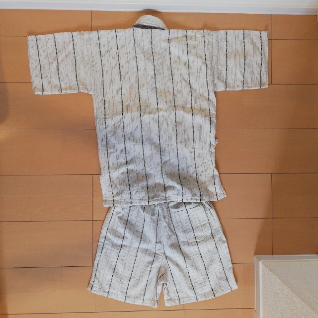 甚平　130~140センチ キッズ/ベビー/マタニティのキッズ服女の子用(90cm~)(甚平/浴衣)の商品写真