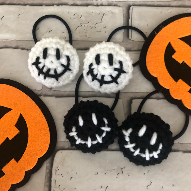 ニコちゃんヘアゴム★ハロウィン 受付中★ | フリマアプリ ラクマ