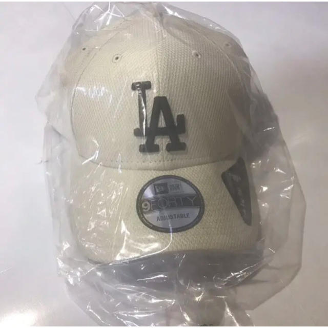 NEW ERA(ニューエラー)のニューエラ キャップ LA ドジャース ベージュ メンズの帽子(キャップ)の商品写真