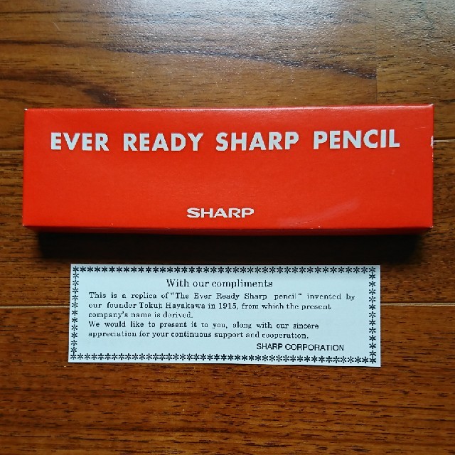 SHARP(シャープ)の【シャープ】EVER READY SHARP PENCIL 複製 インテリア/住まい/日用品の文房具(ペン/マーカー)の商品写真