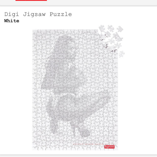 その他SUPREME - Digi Jigsaw Puzzle ジグソーパズル