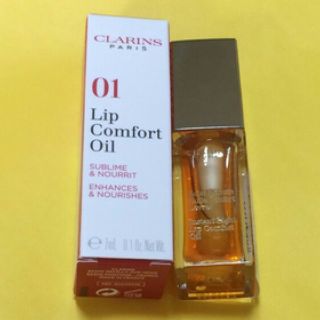 クラランス(CLARINS)の並行輸入 クラランス コンフォートリップオイル #01 ハニー 7mL ×5本(リップグロス)