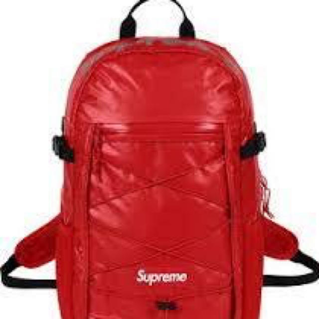 バッグパック/リュック Supreme Backpack 17fw red 赤