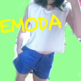 エモダ(EMODA)のEMODA＊レザーショーパン (ショートパンツ)