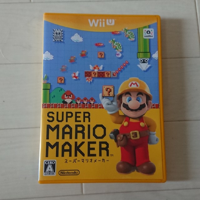 Wii U(ウィーユー)のスーパーマリオメーカー Wii U エンタメ/ホビーのゲームソフト/ゲーム機本体(家庭用ゲームソフト)の商品写真