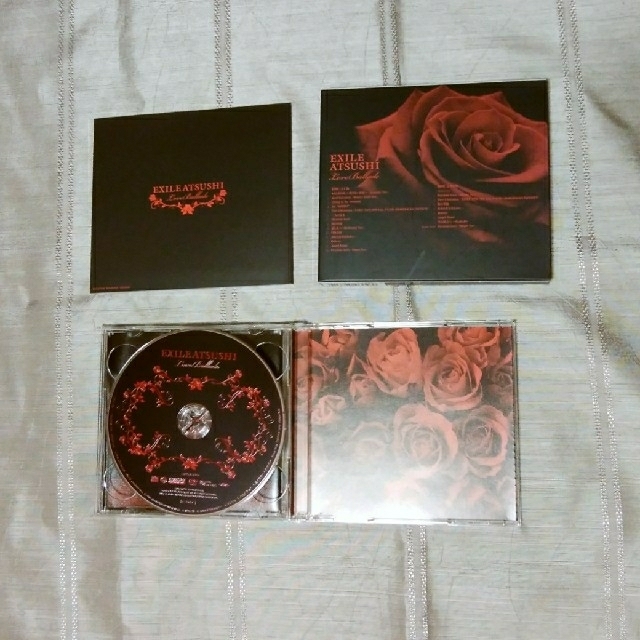 EXILE TRIBE(エグザイル トライブ)のEXILE ATSUSHI CD アルバム「Love Ballade」初回限定盤 エンタメ/ホビーのCD(ポップス/ロック(邦楽))の商品写真