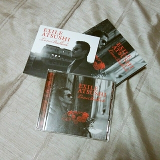 エグザイル トライブ(EXILE TRIBE)のEXILE ATSUSHI CD アルバム「Love Ballade」初回限定盤(ポップス/ロック(邦楽))
