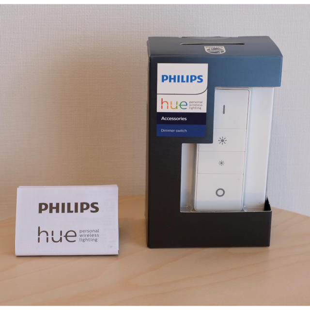 PHILIPS(フィリップス)のPHILIPS HUE Dimmer switch リモコン インテリア/住まい/日用品のライト/照明/LED(蛍光灯/電球)の商品写真