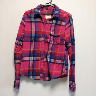 アバクロンビーアンドフィッチ(Abercrombie&Fitch)のアバクロ チェックシャツ(シャツ/ブラウス(長袖/七分))