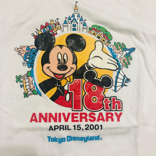 トップスディズニーランド 18周年 限定Tシャツ