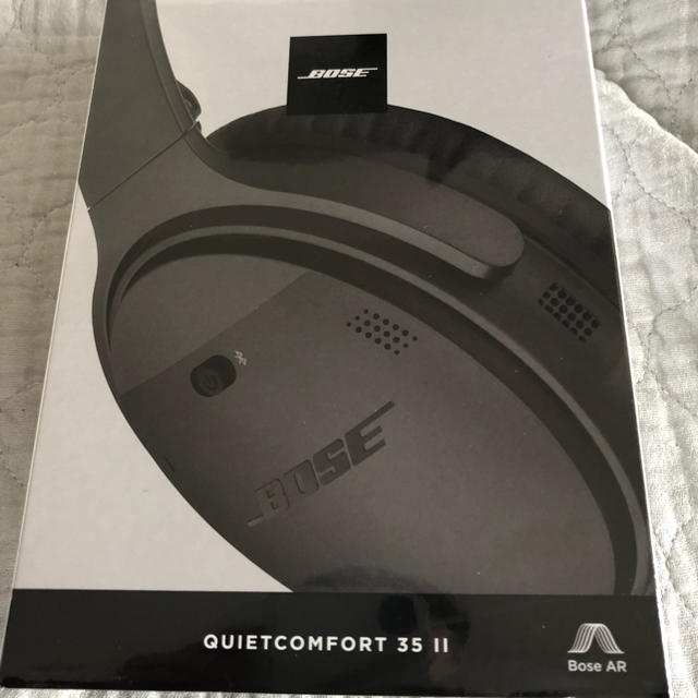 BOSE(ボーズ)のQuietComfort 35 ll 新品未開封 ブラック スマホ/家電/カメラのオーディオ機器(ヘッドフォン/イヤフォン)の商品写真