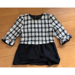 ザラ(ZARA)のツイードトップス(チュニック)