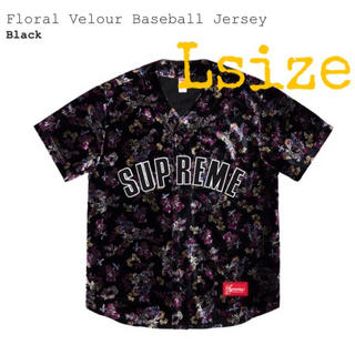 シュプリーム(Supreme)のSupreme Floral Velour Baseball Jersey(シャツ)