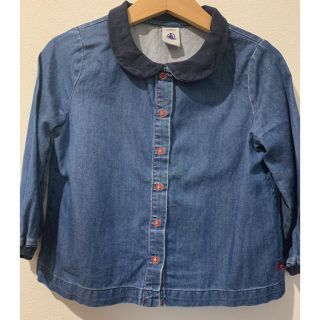 プチバトー(PETIT BATEAU)の【プチバトー ブラウス24m/86cm】(シャツ/カットソー)