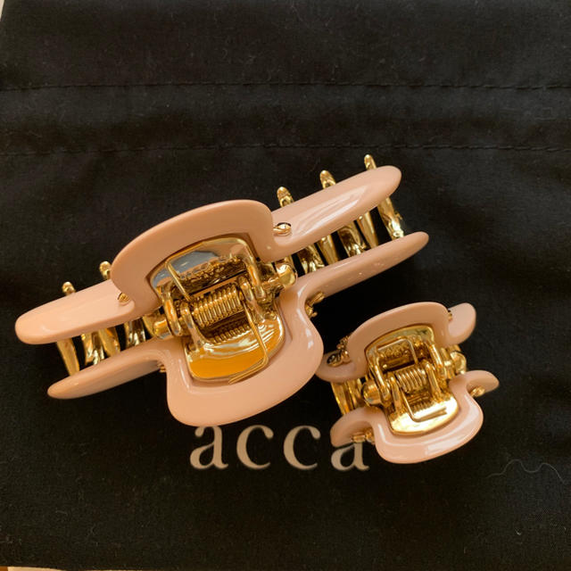 国内即発送】 acca フィオーリ コラーナ Fiolle ピンク クリップ labca